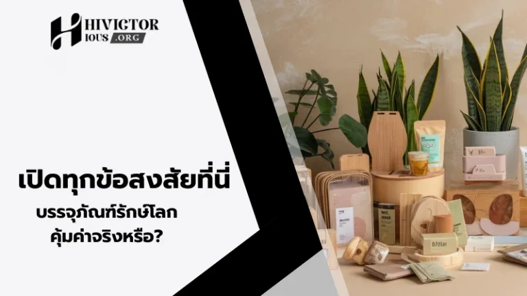 เปิดทุกข้อสงสัยที่นี่ บรรจุภัณฑ์รักษ์โลกคุ้มค่าจริงหรือ?